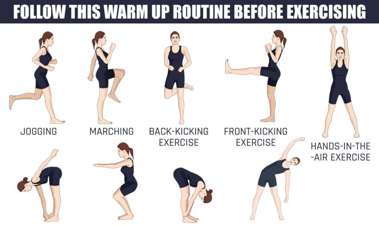 What are the best warm-up exercises to do at home? - FITPAA