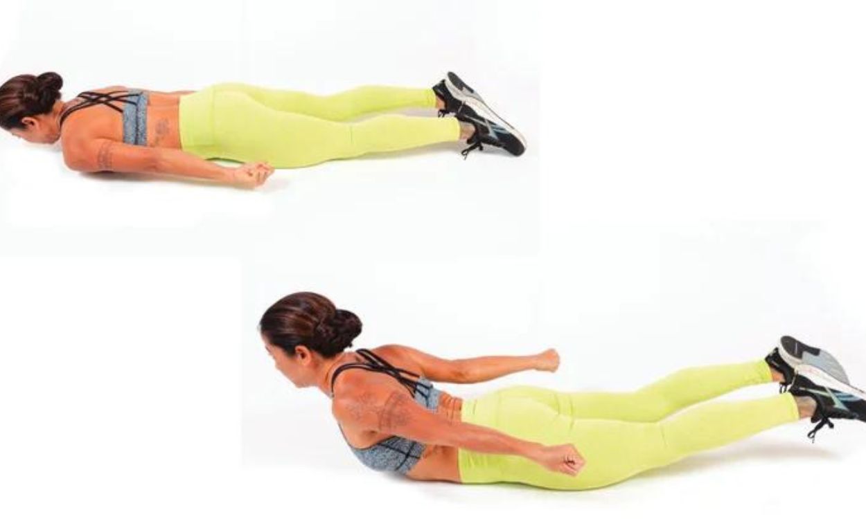 Back workout at on sale home without dumbbells